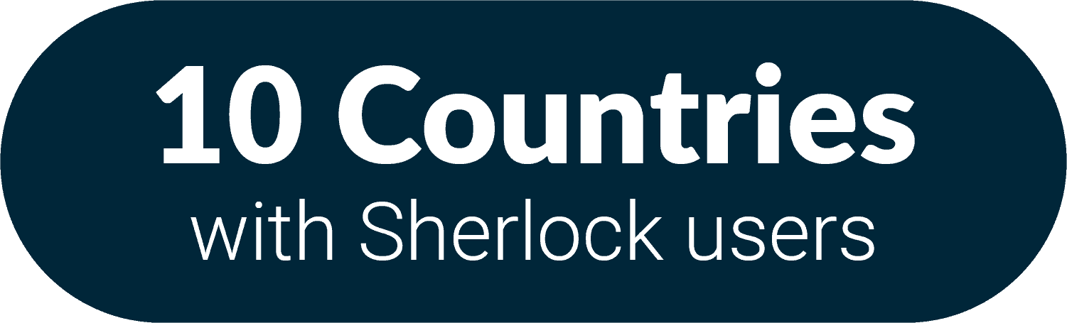 10 Countries with Sherlock